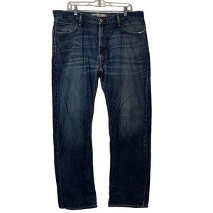 Levi's Men's Straight Jeans - Dark Blue 38x32 505 Red tab